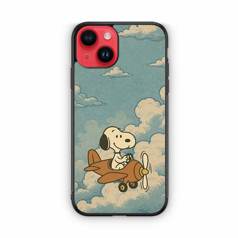 Snoopy Wings of a Hero iPhone 14 Case