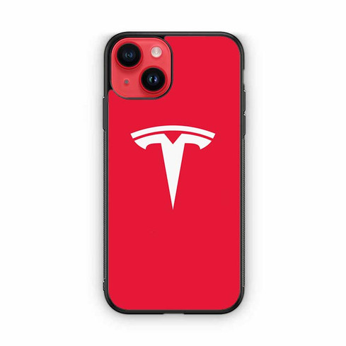 Tesla Logo iPhone 14 Case