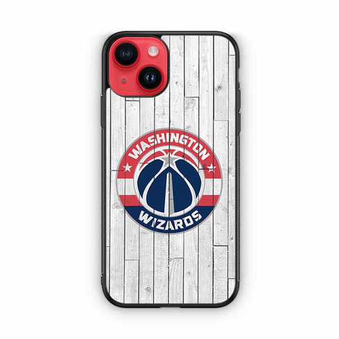 Washington Wizards Wooden Pattern iPhone 14 Case