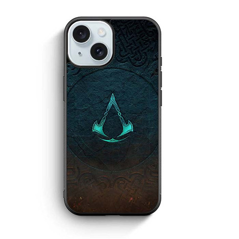 Assassins Creed Valhala Logo 02 iPhone 15 Case