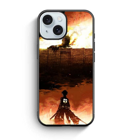 Attack on Titan Eren Yeager iPhone 15 Case