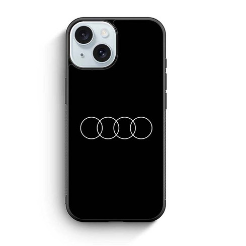 Audi Car Emblem iPhone 15 Case