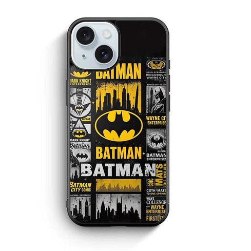 Batman The Gotham Gazette iPhone 15 Case