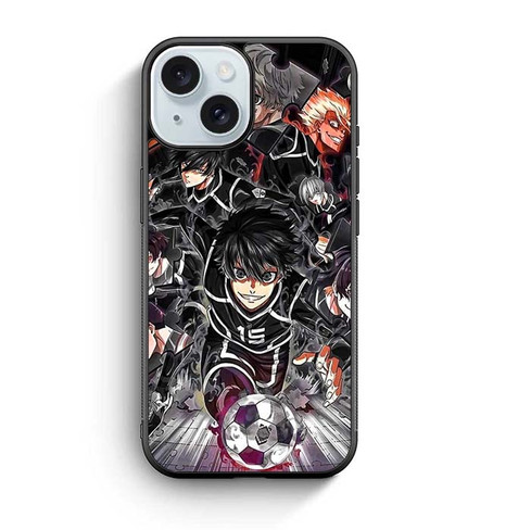 Blue Lock Characters iPhone 15 Case