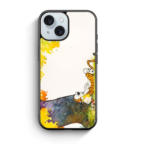 Calvin and Hobbes Day Dreaming iPhone 15 Case