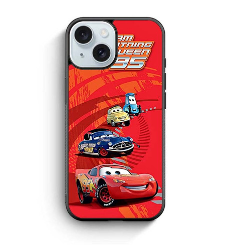 Cars Lightning Team 95 iPhone 15 Case