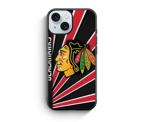 Chicago Blackhawks iPhone 15 Case