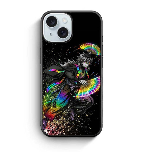 Demon Slayer Doma The Prism Demon iPhone 15 Case