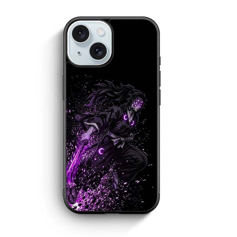Demon Slayer Kokushibo Lunas Wrath iPhone 15 Case