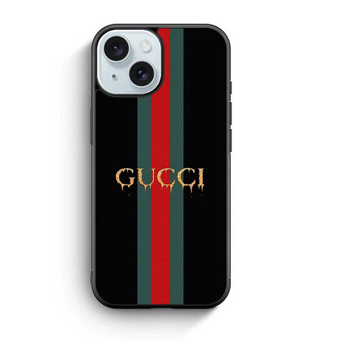 Gucci Melting Gold iPhone 15 Case