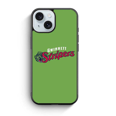 Gwinnett Stripers 01 iPhone 15 Case