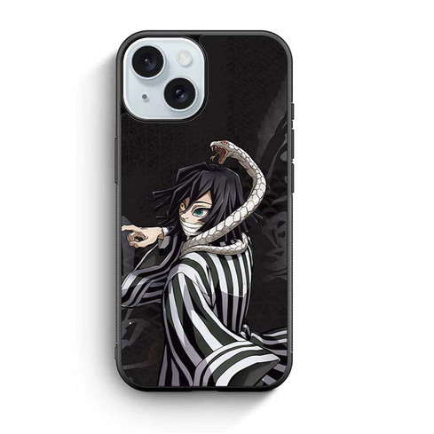 Iguro Obanai Demon Slayer iPhone 15 Case