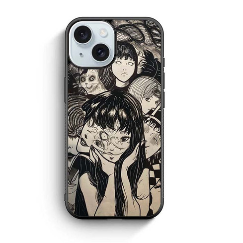 Junji Itou manga picture iPhone 15 Case