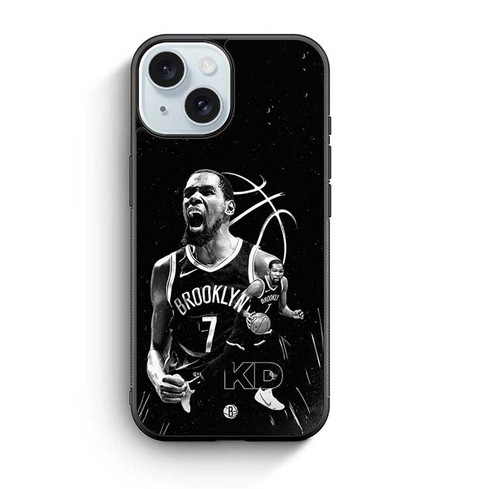 Kevin Durant Brooklyn Nets iPhone 15 Case