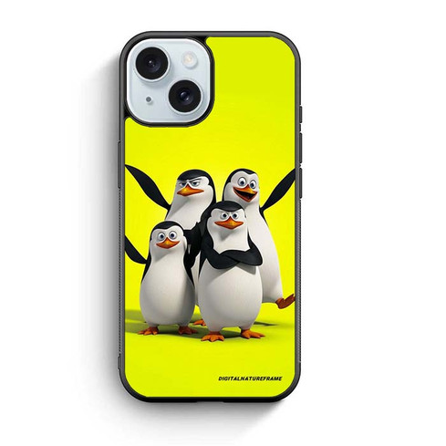 Madagascar The Elite Four Pinguin iPhone 15 Case