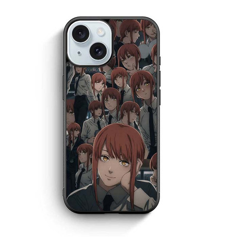 Makima Control Devil Collages iPhone 15 Case