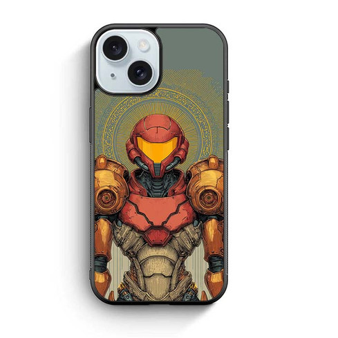 Metroid Samus Maiden iPhone 15 Case