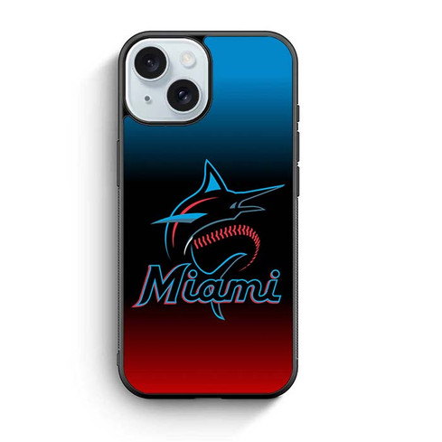 Miami Marlins 01 iPhone 15 Case