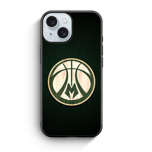 Milwaukee Bucks Emblem iPhone 15 Case