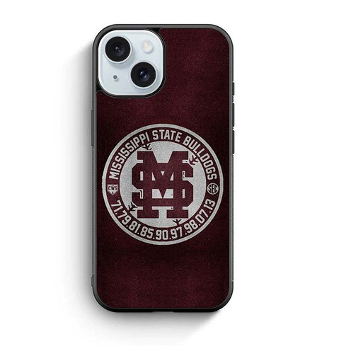 Mississippi State Bulldogs 06 iPhone 15 Case