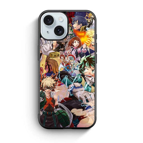 My Hero Academia Anime iPhone 15 Case