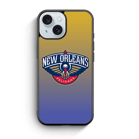 New Orleans Pelicans 01 iPhone 15 Case