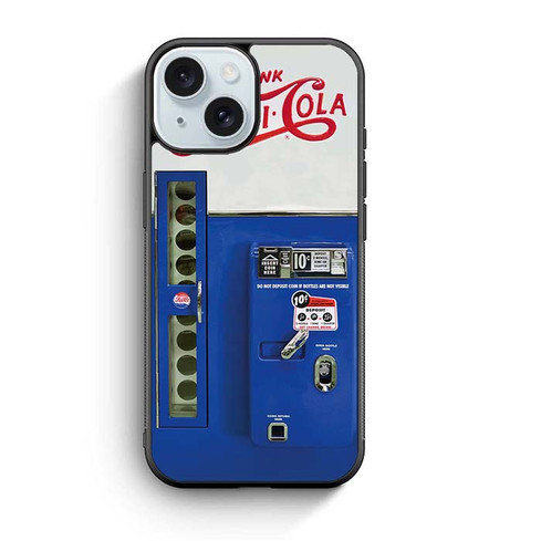 Pepsi Cola Retro Vending Mechine iPhone 15 Case