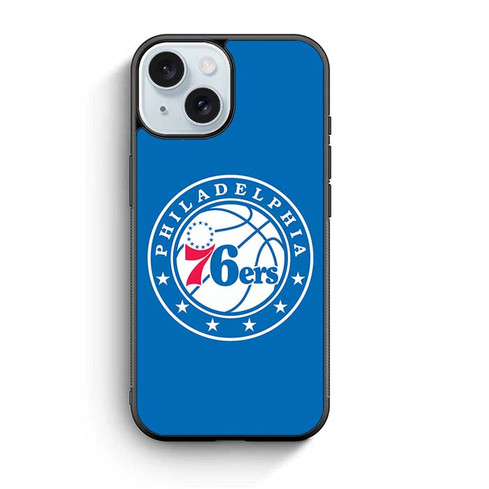 Philadelphia 76ers in Blue iPhone 15 Case