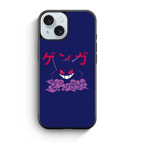 Pokemon Gengar Ghost iPhone 15 Case