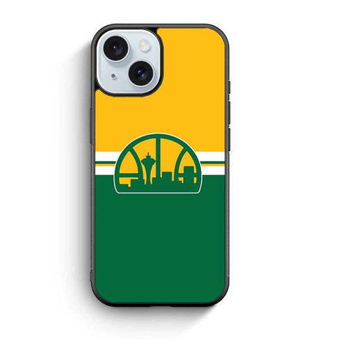 Seattle Supersonics 02 iPhone 15 Case