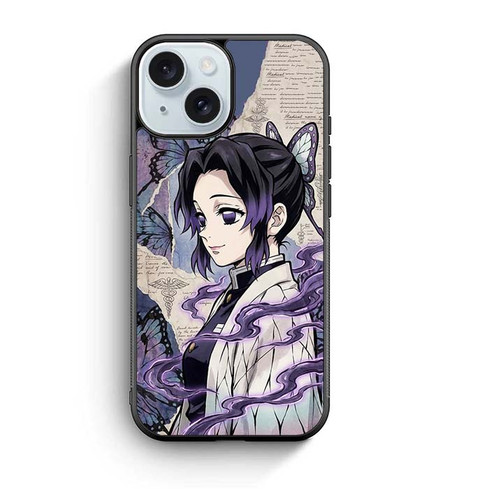 Shinobu Kocho Demon Slayer Series iPhone 15 Case