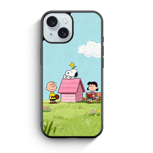 Snoopy The Peanuts Playground iPhone 15 Case