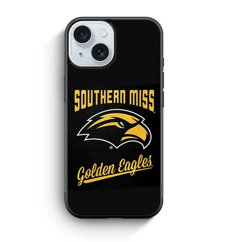 Southern Miss Golden Eagles 01 iPhone 15 Case