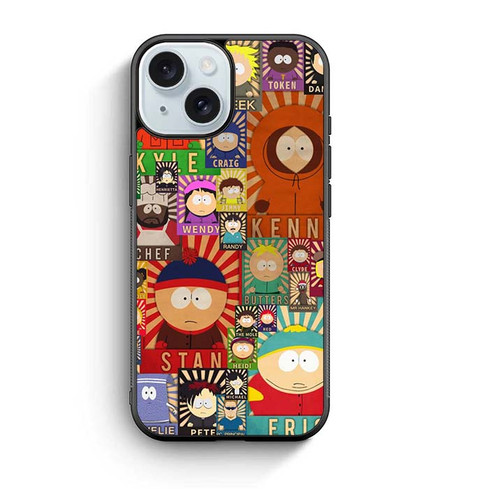 Southpark Characters iPhone 15 Case