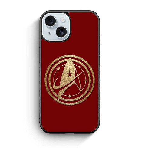 Star Trek Command Gold iPhone 15 Case