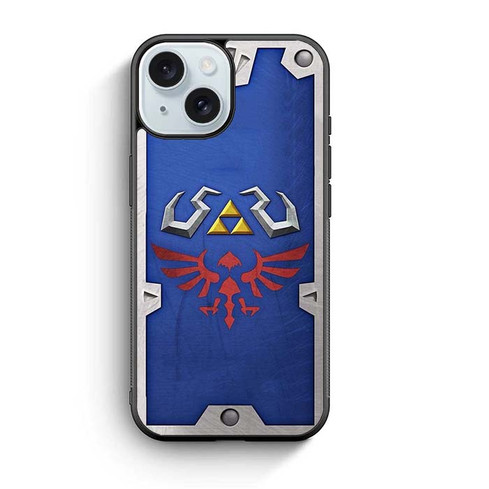 The Legend of Zelda Hylian Shield 01 iPhone 15 Case