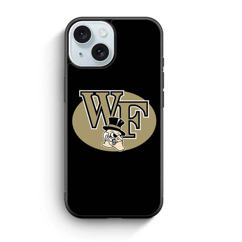 Wake Forest Demon Deacons 01 iPhone 15 Case