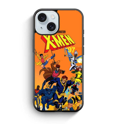 X Men 97 Characters in Action iPhone 15 Case