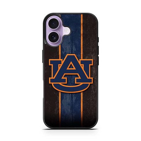 Auburn Tigers Wooden Pattern iPhone 17 Case