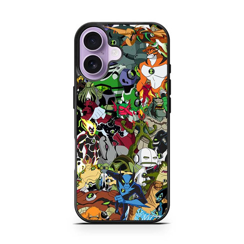 Ben 10 All Aliens Omnitrix iPhone 17 Case