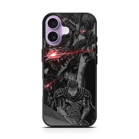 Berserk Blood and Iron The Black Swordsman iPhone 17 Case
