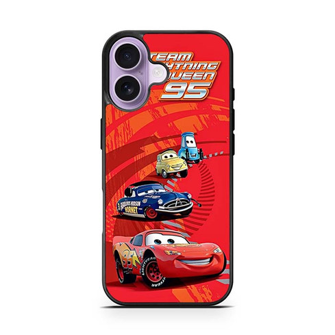 Cars Lightning Team 95 iPhone 17 Case