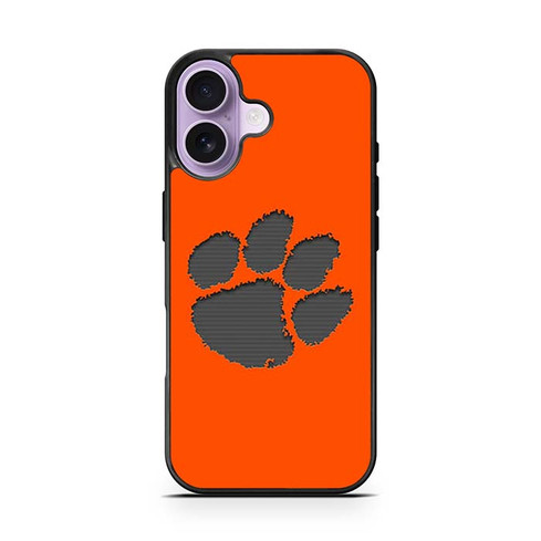 Clemson Tigers Claw 02 iPhone 17 Case
