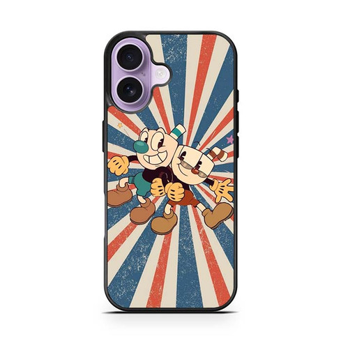 Cuphead and Mugman iPhone 17 Case