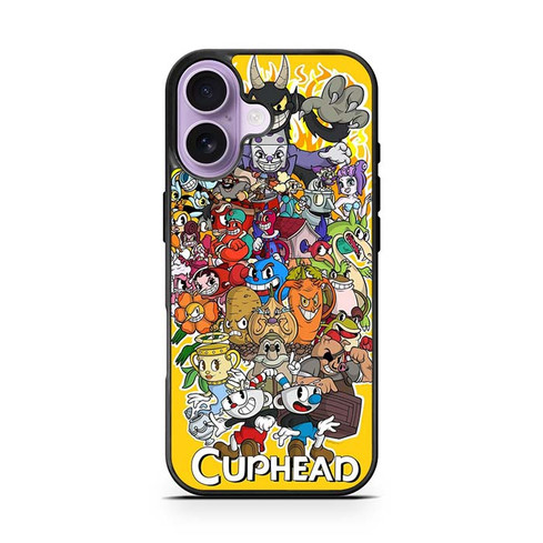 Cuphead Game All Bosses iPhone 17 Case