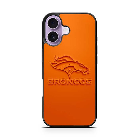 Denver Broncos Logo Orange iPhone 17 Case