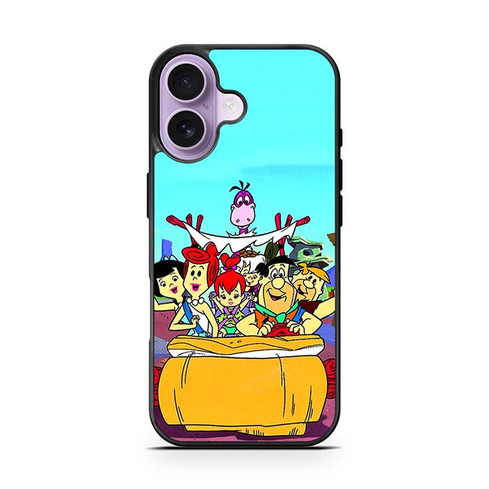 Flintstone Characters iPhone 17 Case