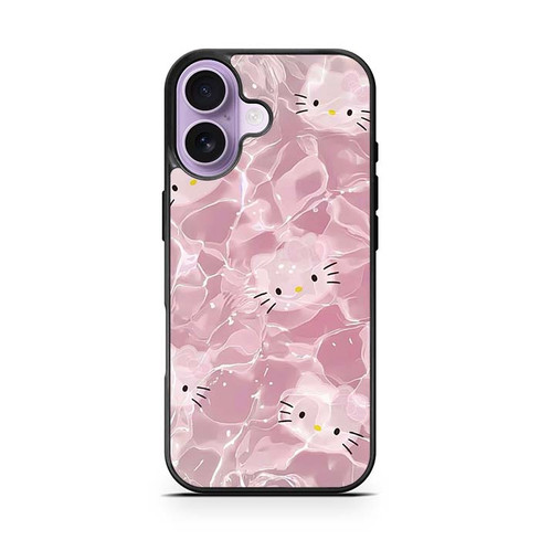 Hello Kitty Pink Marble iPhone 17 Case
