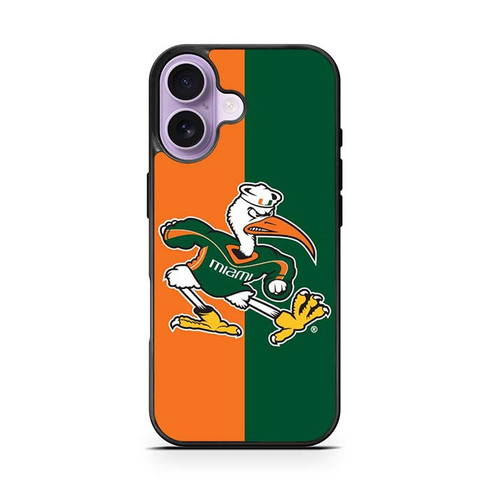 Miami Hurricanes 06 iPhone 17 Case