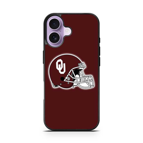 Oklahoma Sooner Helmet iPhone 17 Case